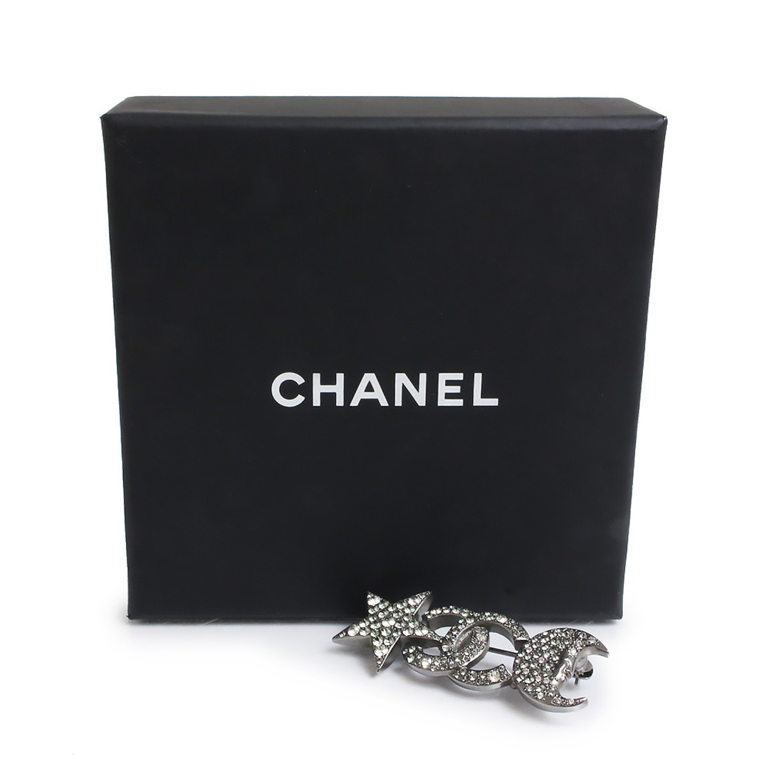 CHANEL - シャネル ラインストーン ココマーク スター 星 ムーン CHANEL - シャネル ラインストーン ココマーク スター 星 ムーン