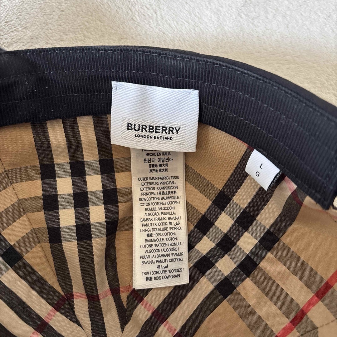 BURBERRY - バーバリー☆ベースボールキャップ☆TBロゴ☆Lの通販 BURBERRY - バーバリー☆ベースボールキャップ☆TBロゴ☆Lの通販