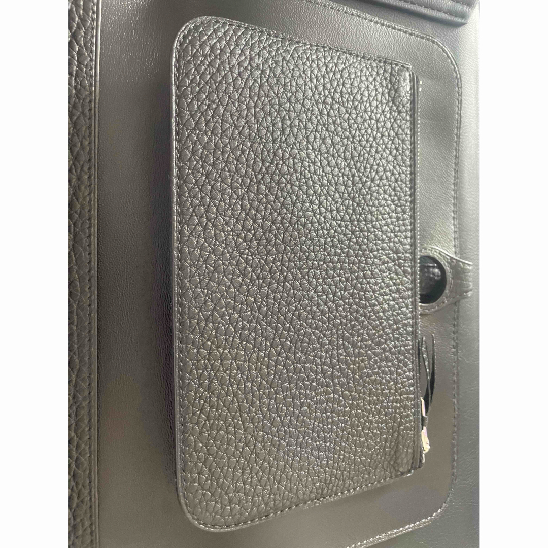 HERMES - HERMES ドゴン エルメス 黒 ドゴンデュオ GM □N刻印 HERMES - HERMES ドゴン エルメス 黒 ドゴンデュオ GM □N刻印