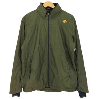 DESCENTE - デサント DAMVGK31 グリーン マウンテンパーカー Mの DESCENTE - デサント DAMVGK31 グリーン マウンテンパーカー Mの