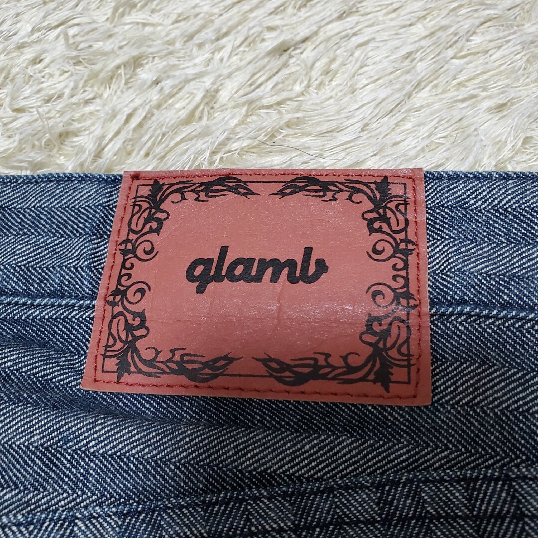 glamb - 美品・希少✨グラム glamb ペイントデニム ヘリンボーン glamb - 美品・希少✨グラム glamb ペイントデニム ヘリンボーン