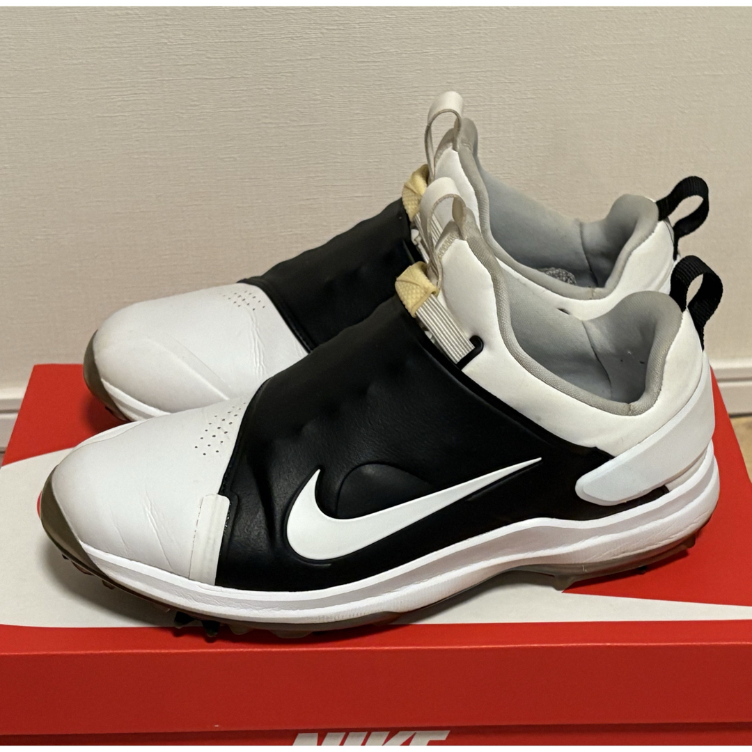 NIKE - Nike ゴルフシューズ ホワイト/ブラックの通販 by めめ's NIKE - Nike ゴルフシューズ ホワイト/ブラックの通販 by めめ's