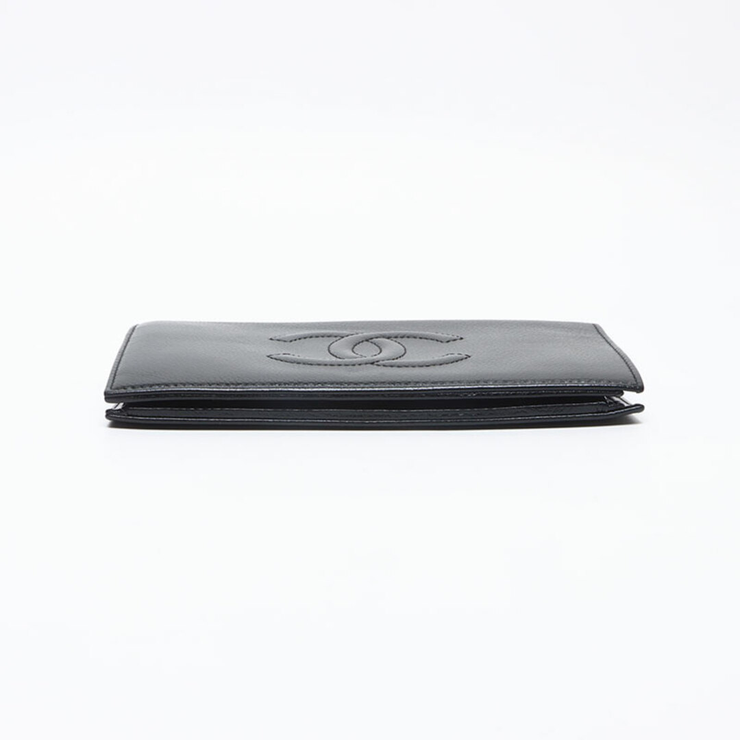 CHANEL - シャネル CHANEL ココマーク キャビアスキン レザー CHANEL - シャネル CHANEL ココマーク キャビアスキン レザー