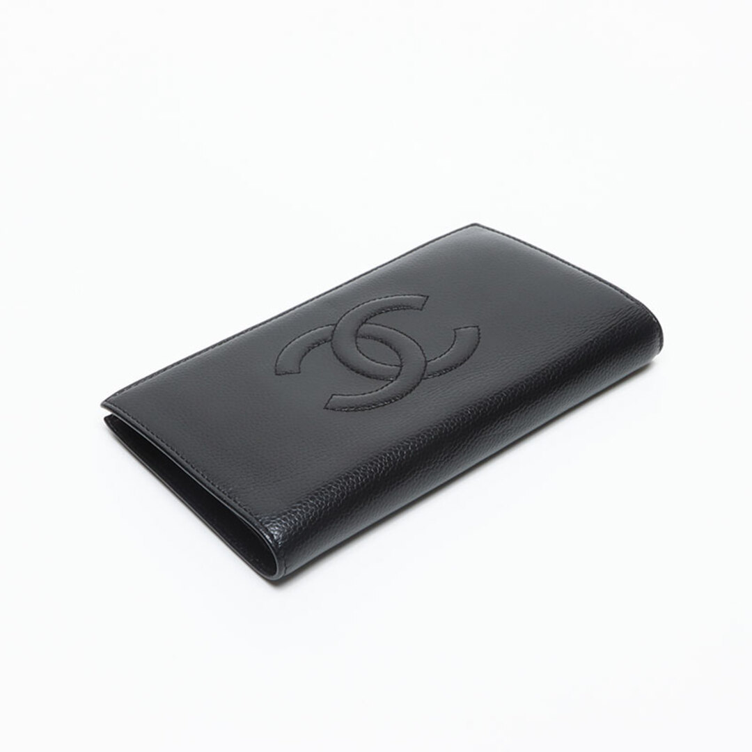 CHANEL - シャネル CHANEL ココマーク キャビアスキン レザー CHANEL - シャネル CHANEL ココマーク キャビアスキン レザー