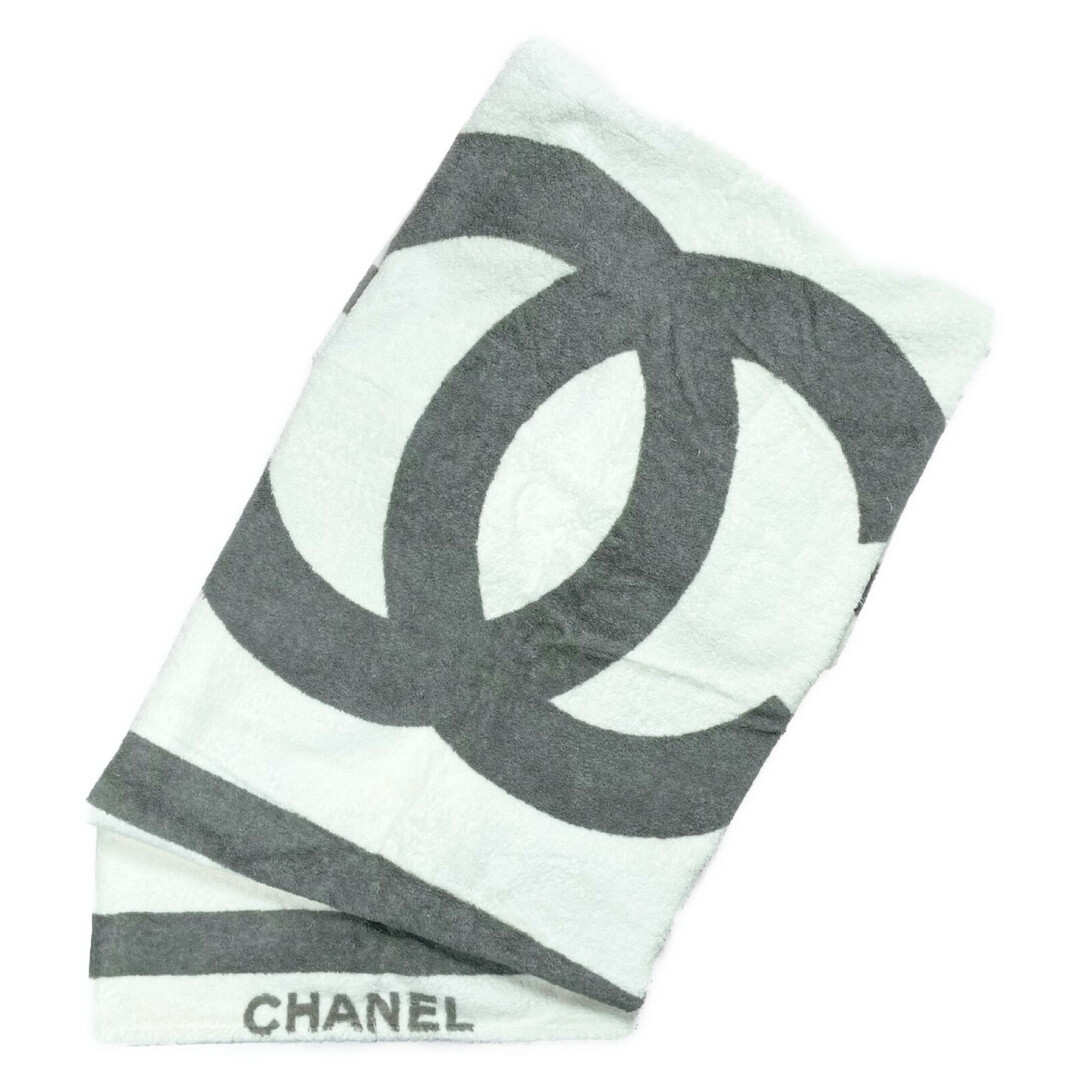 CHANEL - CHANEL シャネル CC ココマーク コットン ホワイト CHANEL - CHANEL シャネル CC ココマーク コットン ホワイト