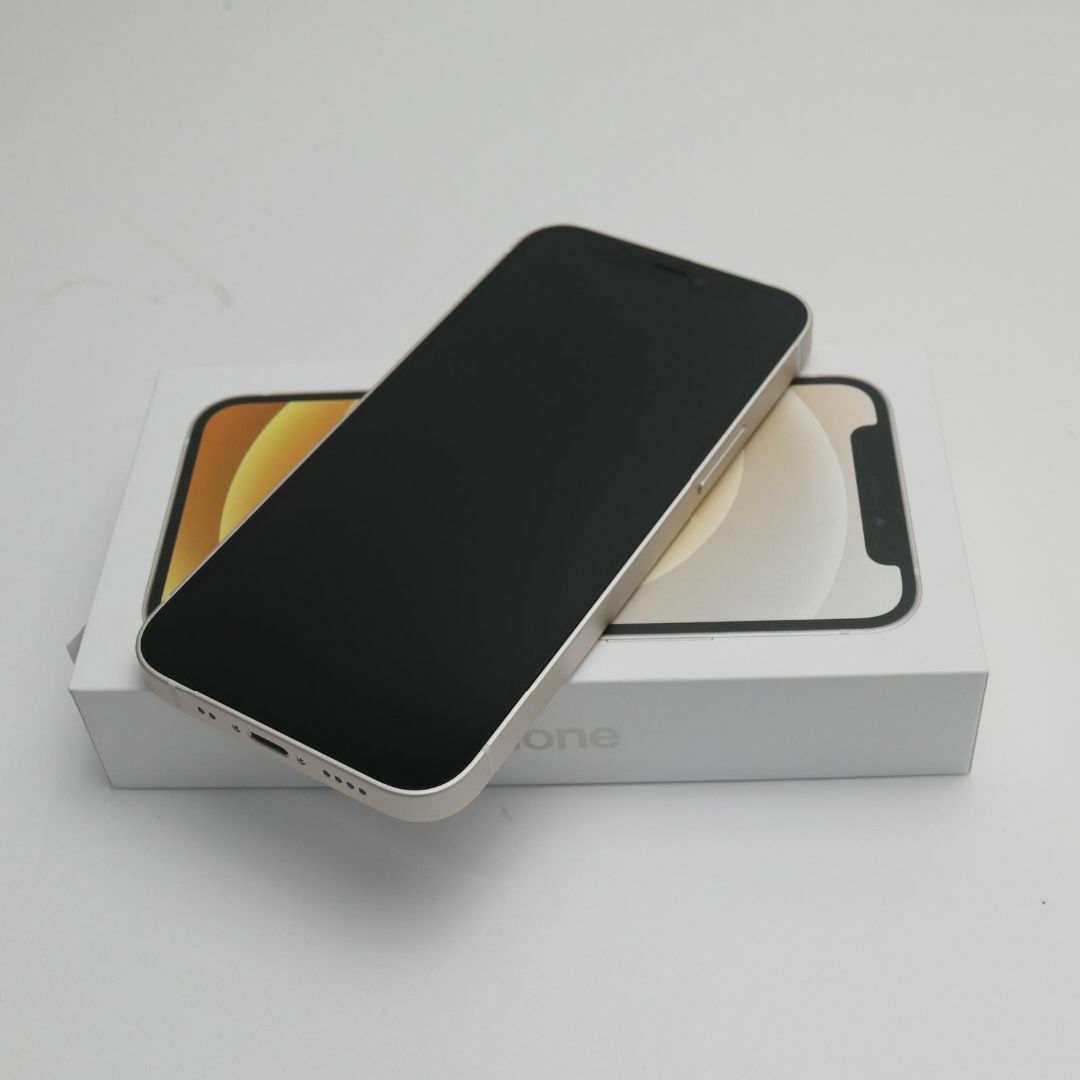 iPhone - 新品 SIMフリー iPhone12 mini 128GB ホワイト M333の iPhone - 新品 SIMフリー iPhone12 mini 128GB ホワイト M333の