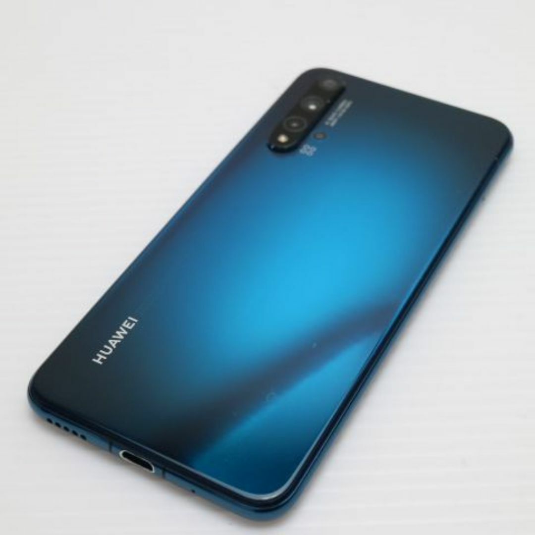 HUAWEI - 超美品 SIMフリー HUAWEI nova 5T クラッシュグリーン HUAWEI - 超美品 SIMフリー HUAWEI nova 5T クラッシュグリーン