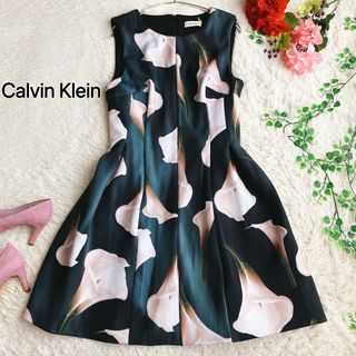 Calvin Klein - 【カルバンクライン】ノースリーブ ワンピース Calvin Klein - 【カルバンクライン】ノースリーブ ワンピース