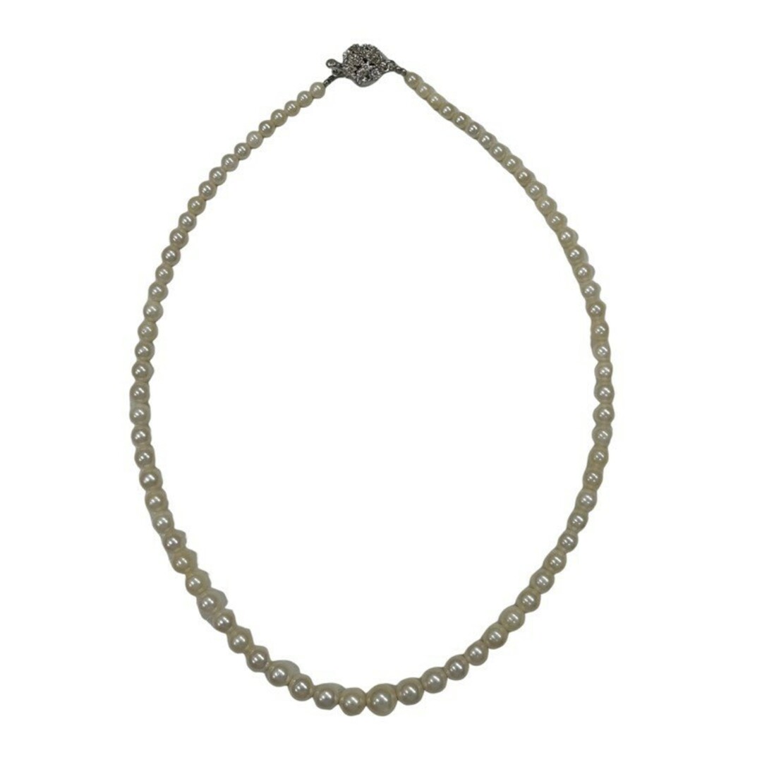 パール ネックレス 約4.1mm-7.8mm 約20.7g 首回り約44cm パール ネックレス 約4.1mm-7.8mm 約20.7g 首回り約44cm