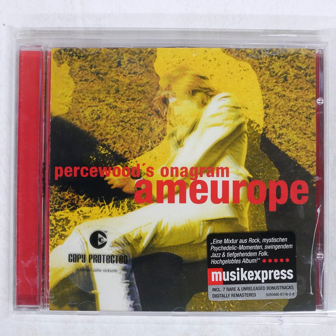 PERCEWOOD'S ONAGRAM/AMEUROPE/WARNER STRATEGIC MARKETING 5050466-6116-2-8 CD □ エンタメ/ホビーのCD(ポップス/ロック(洋楽))の商品写真