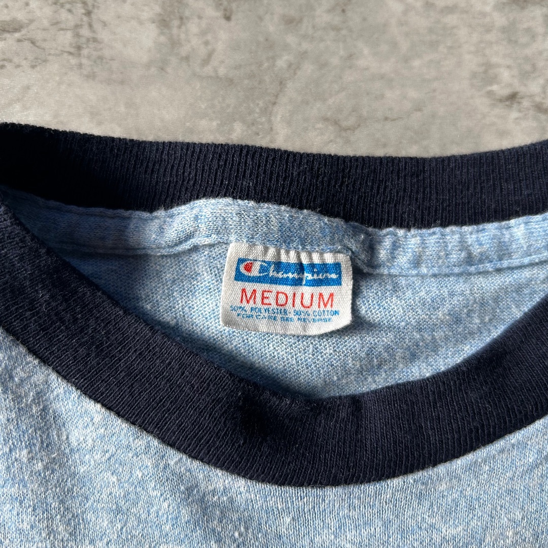 Champion - 70s チャンピオン リンガーtシャツ USA製 M 霜降り Champion - 70s チャンピオン リンガーtシャツ USA製 M 霜降り