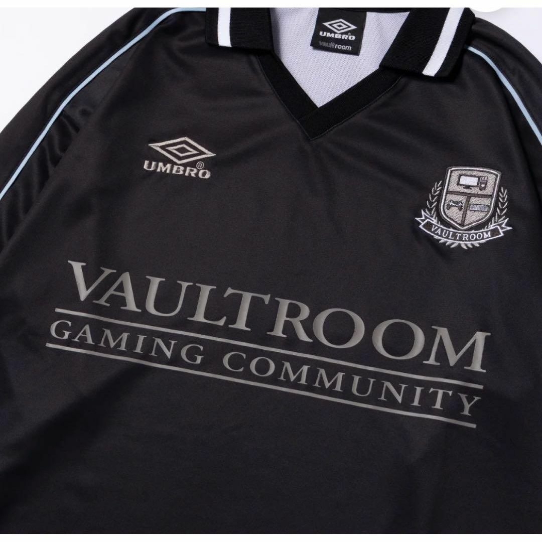 vaultroom UMBRO GAME SHIRT BLACK Lの通販 by Queen Alice vaultroom UMBRO GAME SHIRT BLACK Lの通販 by Queen Alice