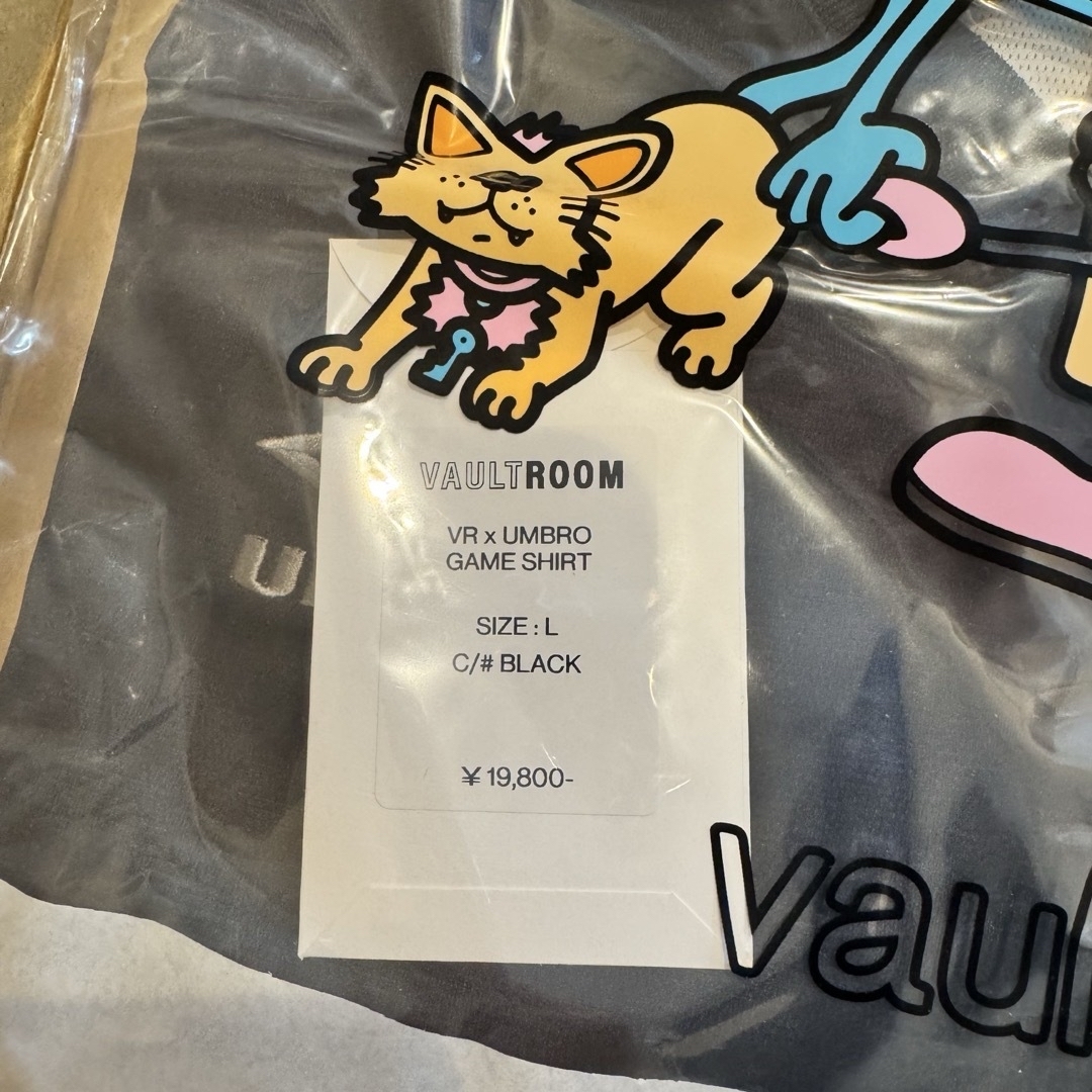vaultroom UMBRO GAME SHIRT BLACK Lの通販 by Queen Alice vaultroom UMBRO GAME SHIRT BLACK Lの通販 by Queen Alice