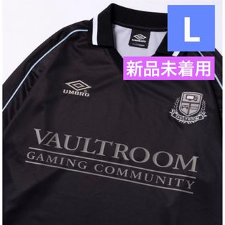 vaultroom UMBRO GAME SHIRT BLACK Lの通販 by Queen Alice vaultroom UMBRO GAME SHIRT BLACK Lの通販 by Queen Alice