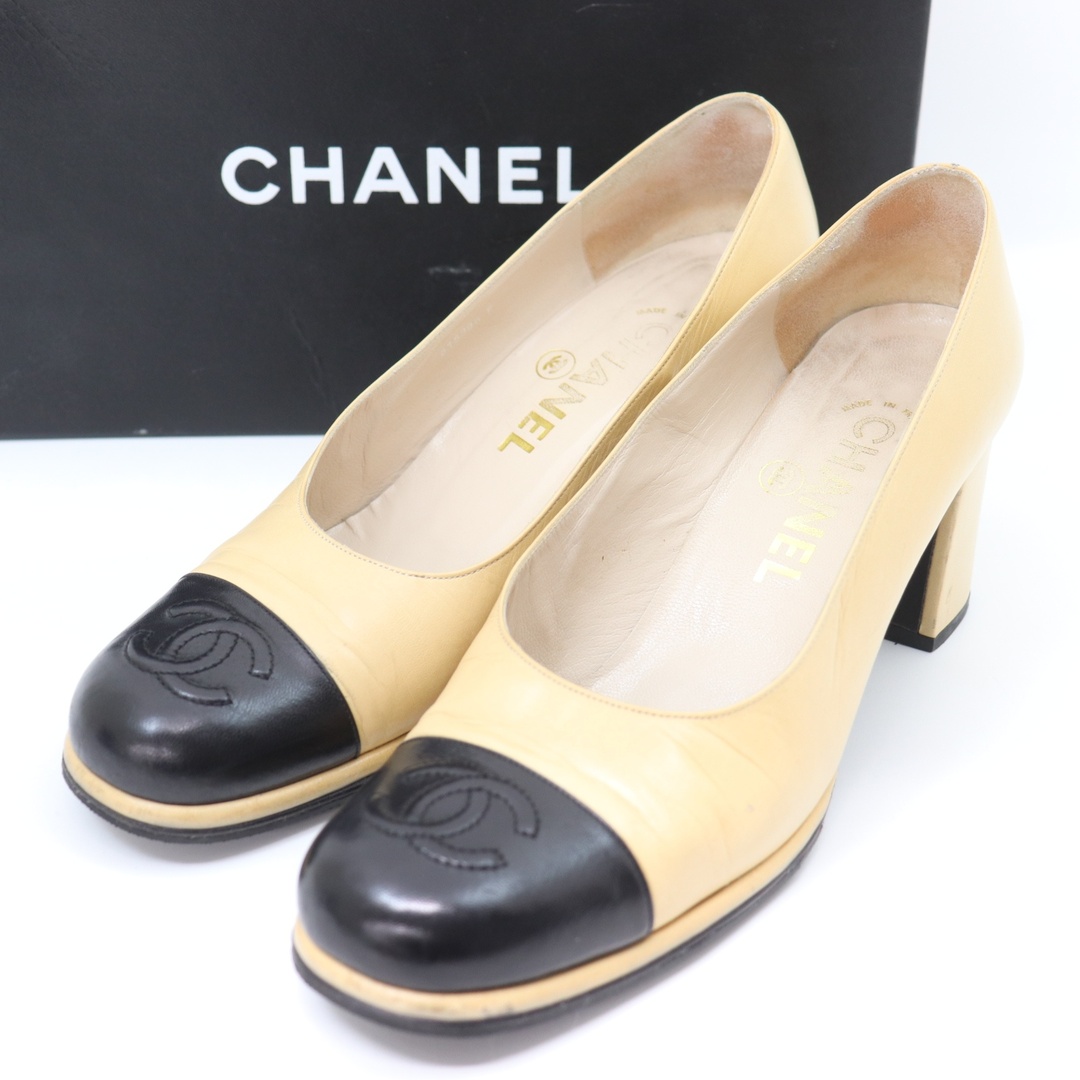 CHANEL - IT1LXP4398JC CHANEL シャネル パンプス バイカラー CHANEL - IT1LXP4398JC CHANEL シャネル パンプス バイカラー