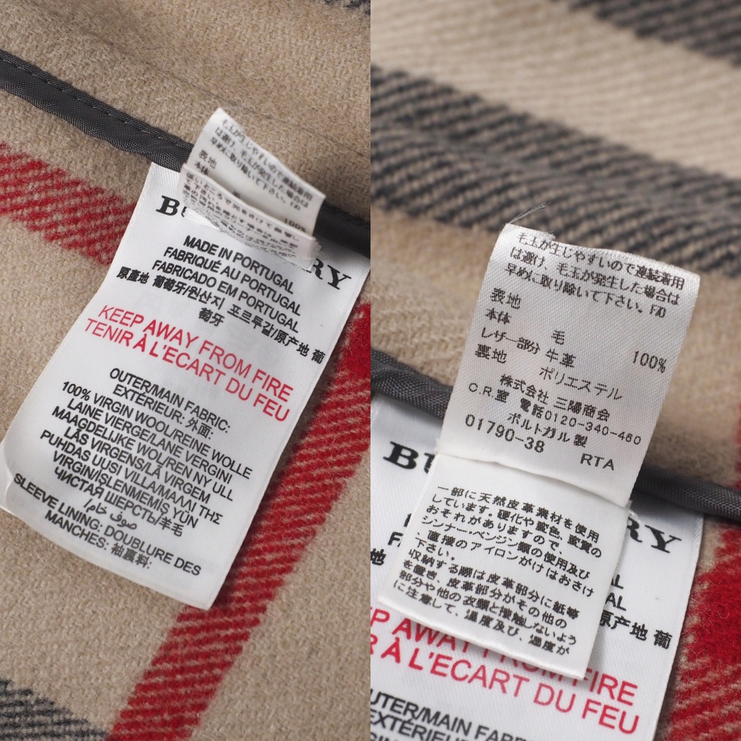 BURBERRY - BURBERRY バーバリー ダッフルコート BURBERRY BURBERRY - BURBERRY バーバリー ダッフルコート BURBERRY