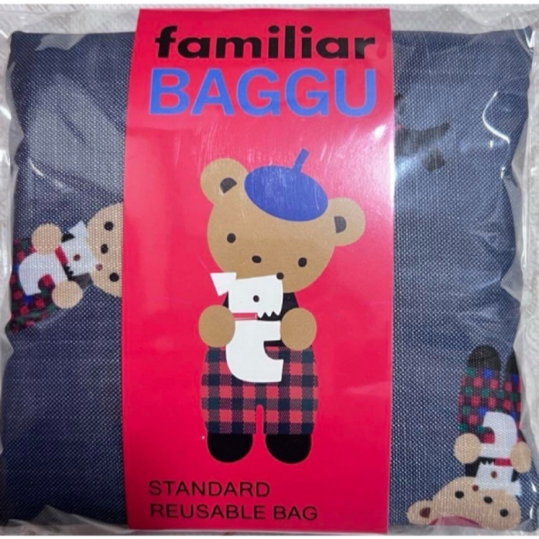 familiar - 新品未使用 ファミリア familiar BAGGU Mサイズ エコ familiar - 新品未使用 ファミリア familiar BAGGU Mサイズ エコ