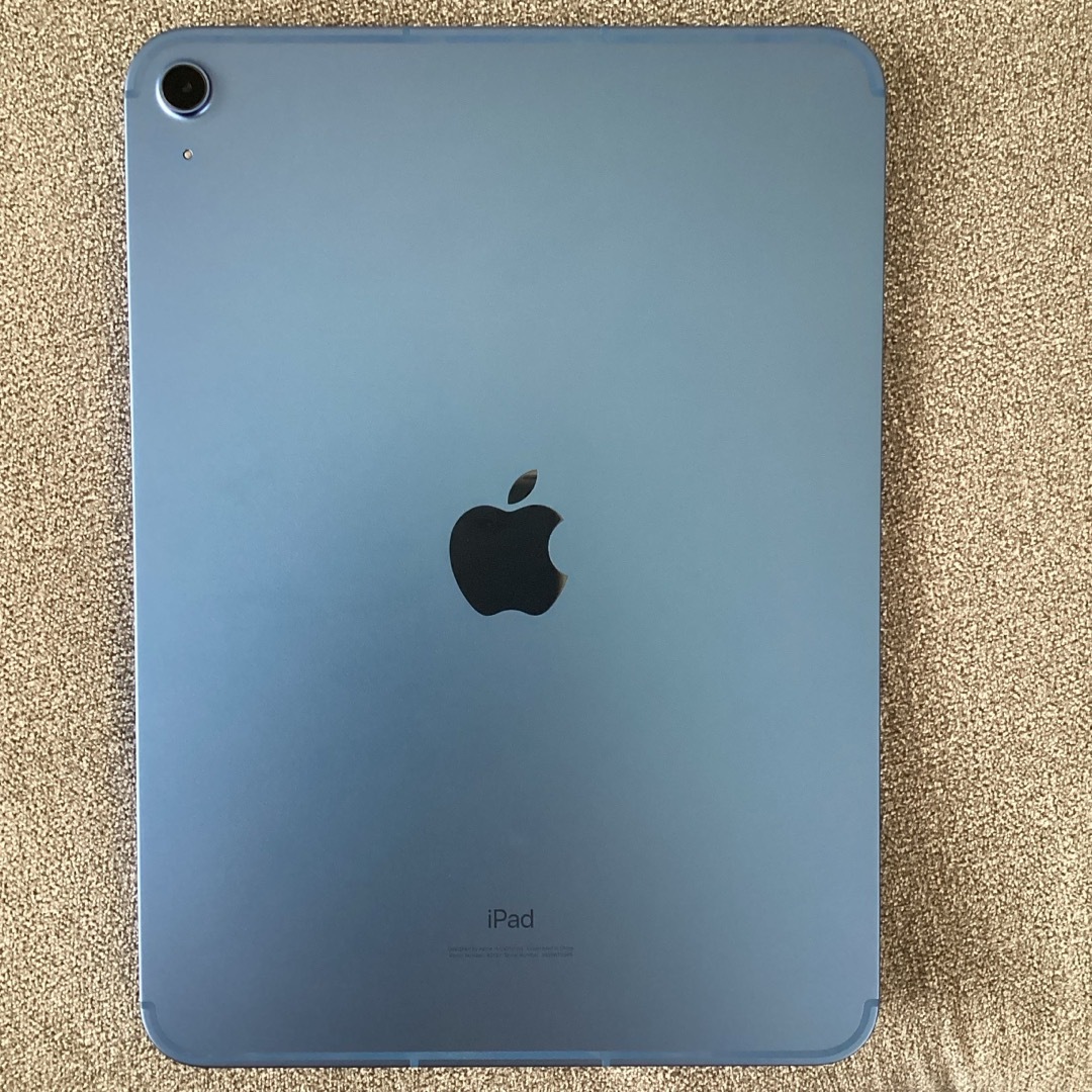 iPad - ipad 第10世代 Wi-Fi + Cellular ブルー ケース付の通販 iPad - ipad 第10世代 Wi-Fi + Cellular ブルー ケース付の通販