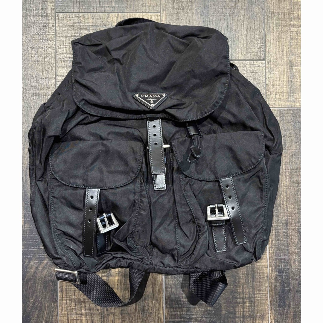 PRADA - PRADA ブラック ナイロンバックパックの通販 by リリ's PRADA - PRADA ブラック ナイロンバックパックの通販 by リリ's