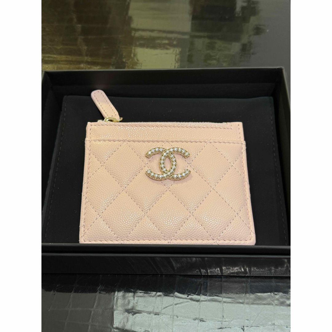 CHANEL - 最終値下げ!新品 シャネル ジップ カードケース CHANEL - 最終値下げ!新品 シャネル ジップ カードケース