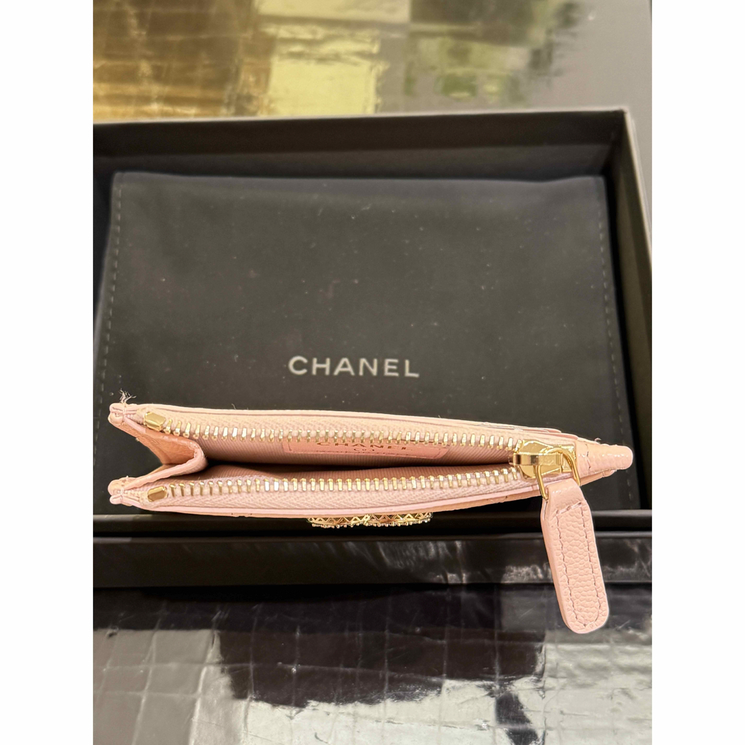 CHANEL - 最終値下げ!新品 シャネル ジップ カードケース CHANEL - 最終値下げ!新品 シャネル ジップ カードケース