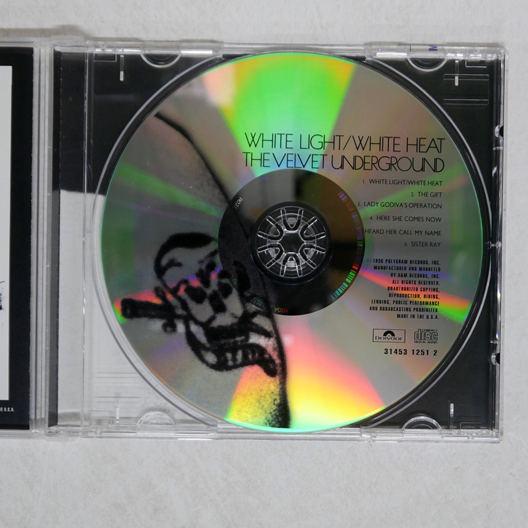 US盤 VELVET UNDERGROUND/WHITE LIGHT / WHITE HEAT/POLYDOR US盤 VELVET UNDERGROUND/WHITE LIGHT / WHITE HEAT/POLYDOR
