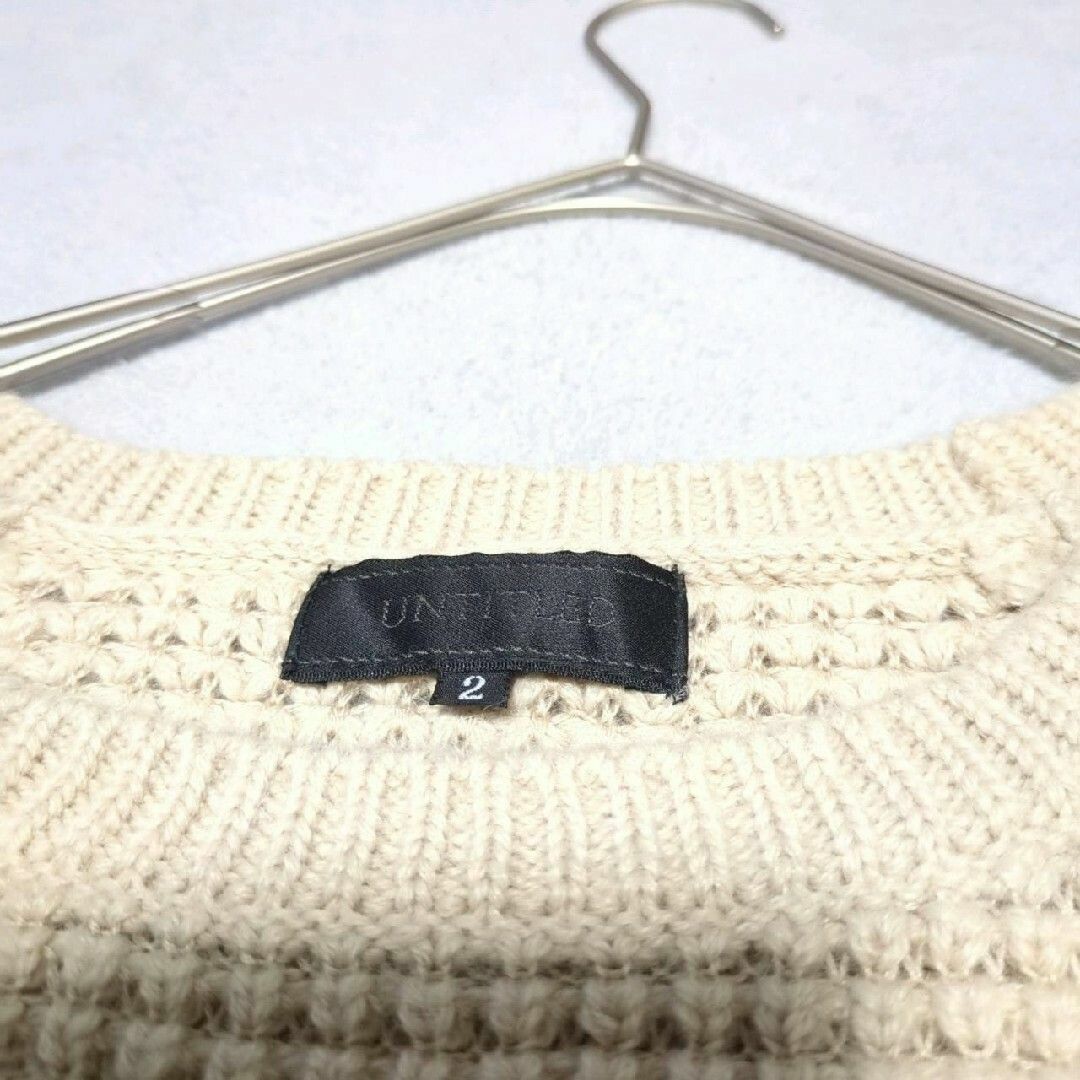 UNTITLED - 【UNTITLED】(2)ニット セーター アルパカ ウール UNTITLED - 【UNTITLED】(2)ニット セーター アルパカ ウール