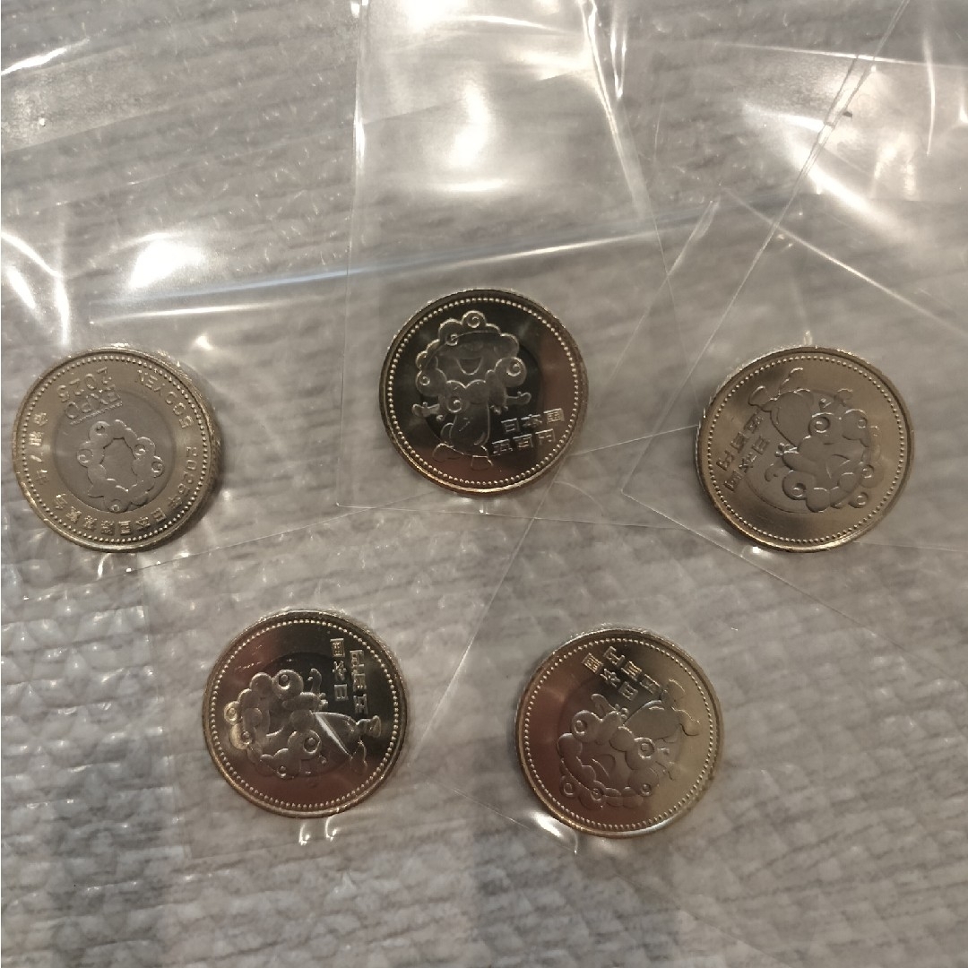 コイン 2025 大阪万博 記念硬貨 ミャクミャク みゃくみゃく 500円 エンタメ/ホビーの美術品/アンティーク(貨幣)の商品写真