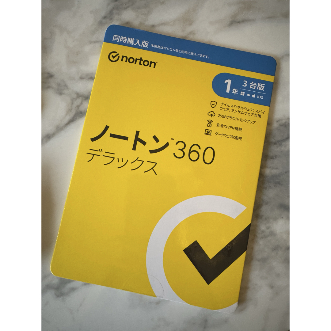 Norton - ノートン 360 デラックス 1年3台版の通販 by Angera Norton - ノートン 360 デラックス 1年3台版の通販 by Angera