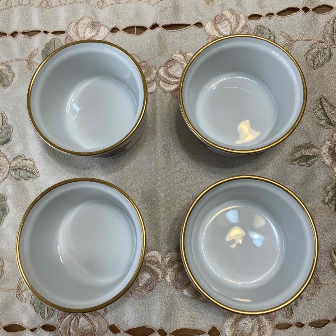 Royal Worcester - ロイヤルウースター イブシャム ココット 4つ Royal Worcester - ロイヤルウースター イブシャム ココット 4つ