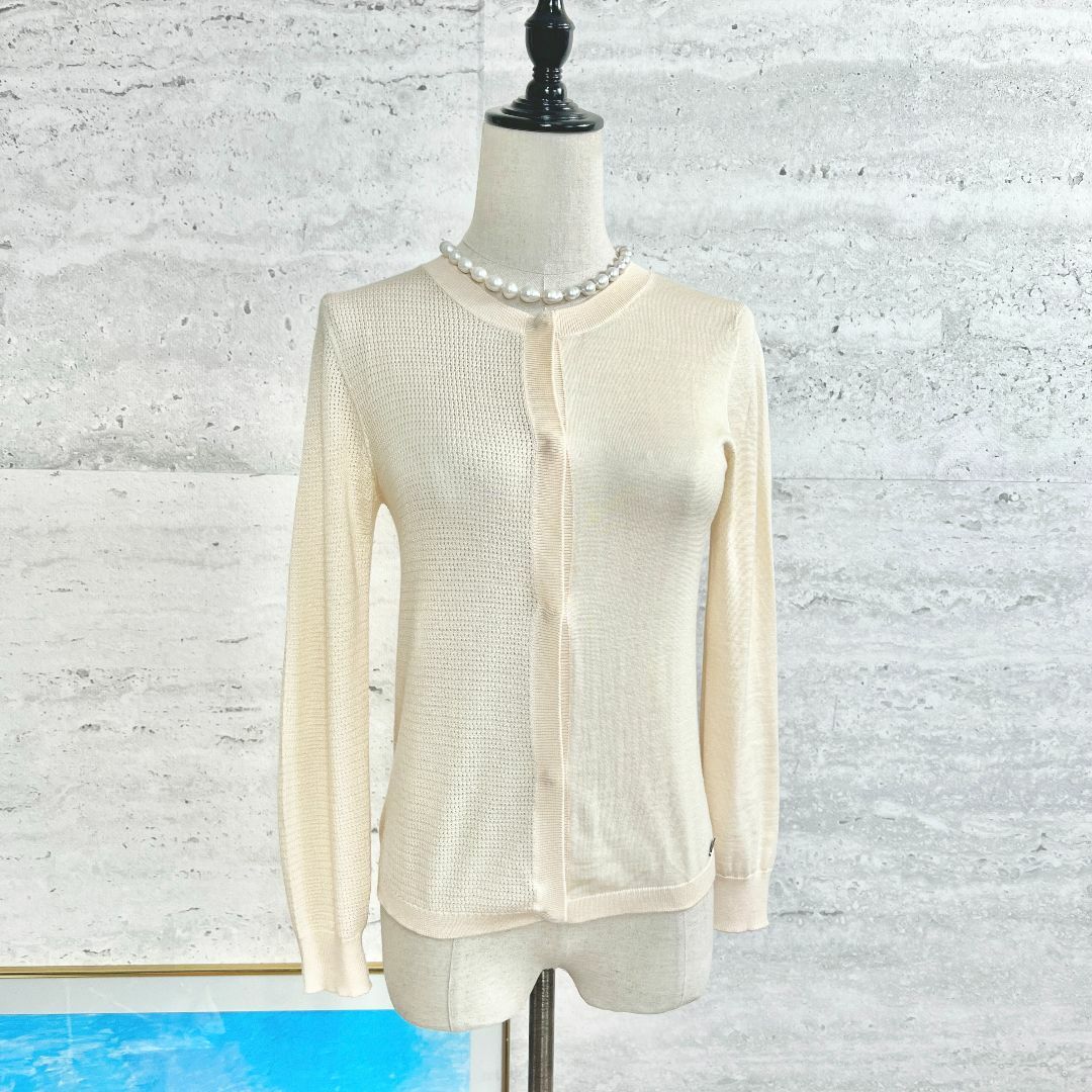 FENDI - 極美品☆FENDI☆カシミヤシルク☆ノーカラー FENDI - 極美品☆FENDI☆カシミヤシルク☆ノーカラー