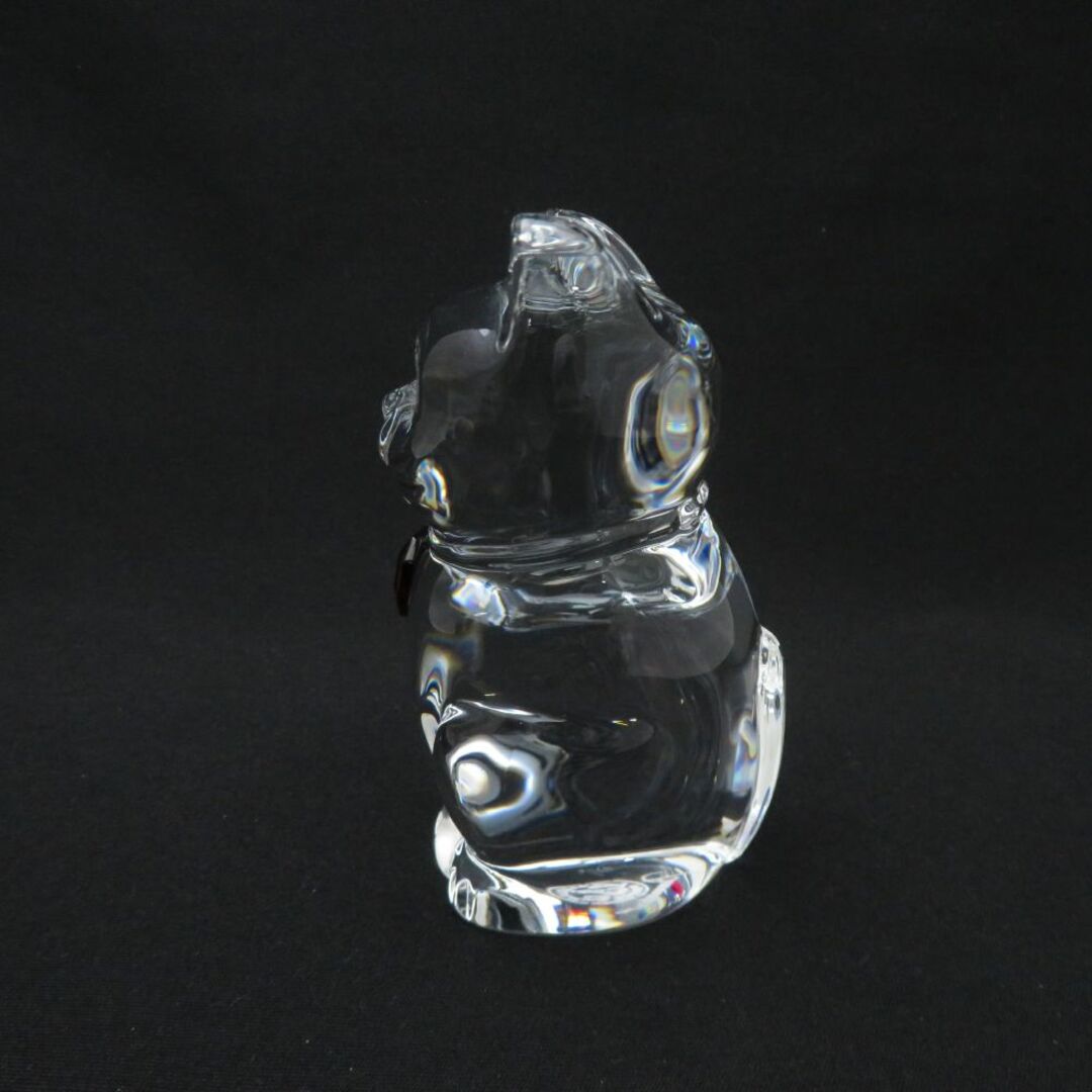 Baccarat - 美品 Baccarat バカラ ラッキーキャット レッド Baccarat - 美品 Baccarat バカラ ラッキーキャット レッド