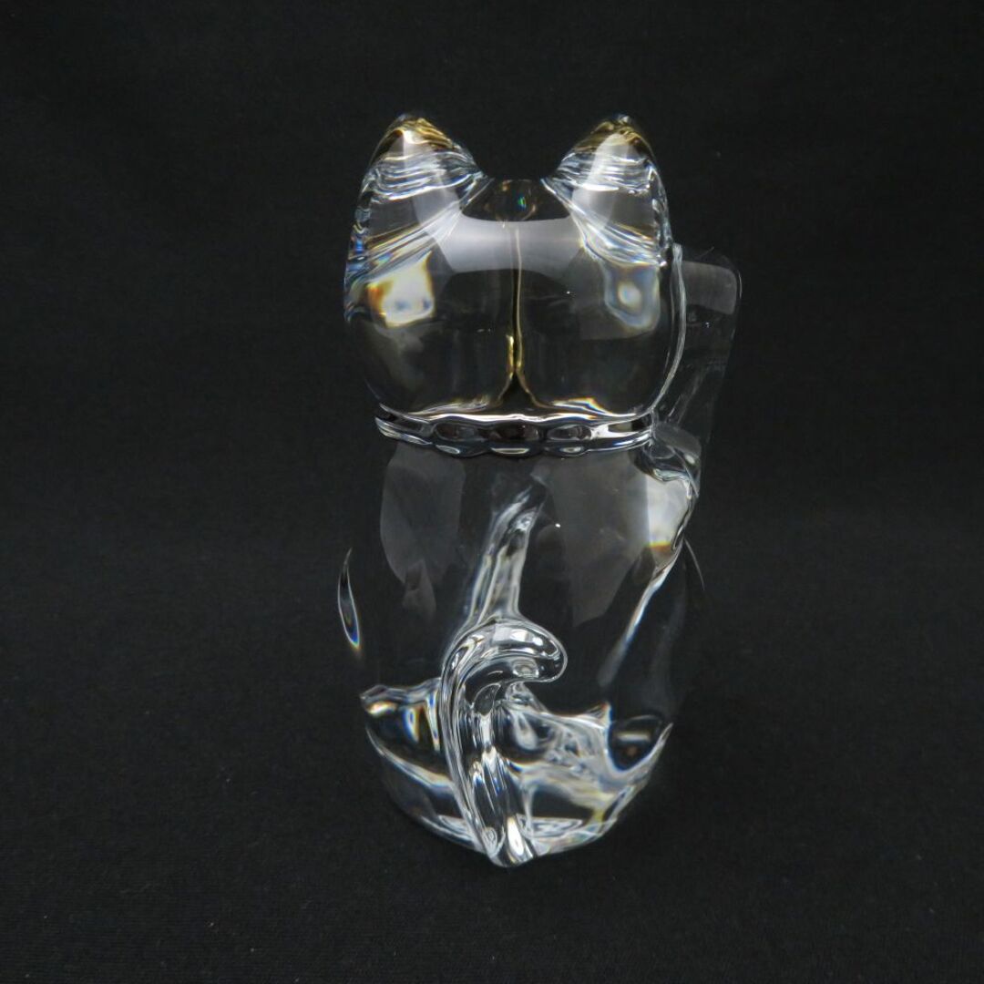 Baccarat - 美品 Baccarat バカラ ラッキーキャット レッド Baccarat - 美品 Baccarat バカラ ラッキーキャット レッド