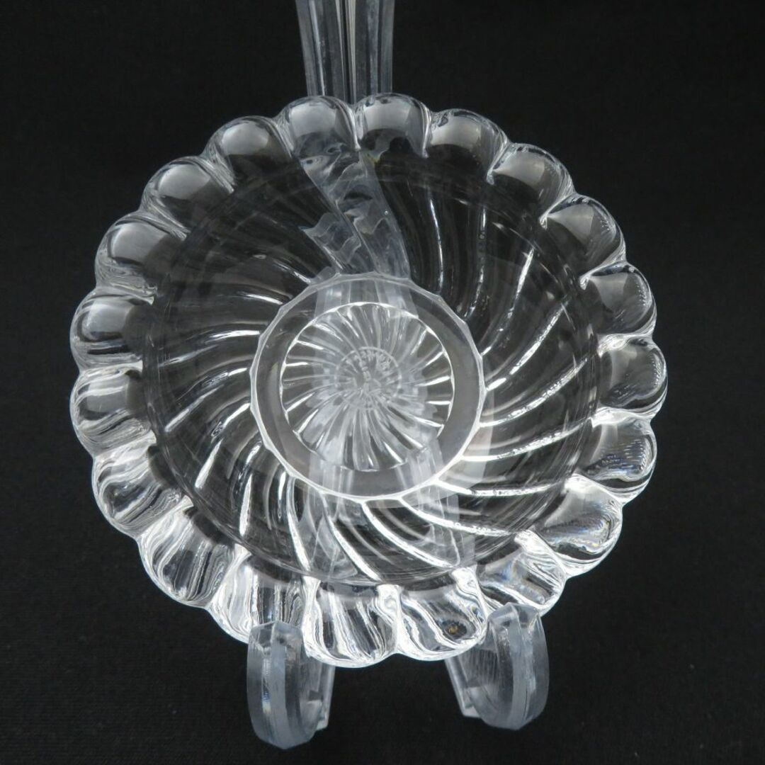 Baccarat - 美品 Baccarat バカラ ボリュート アッシュトレイ Baccarat - 美品 Baccarat バカラ ボリュート アッシュトレイ