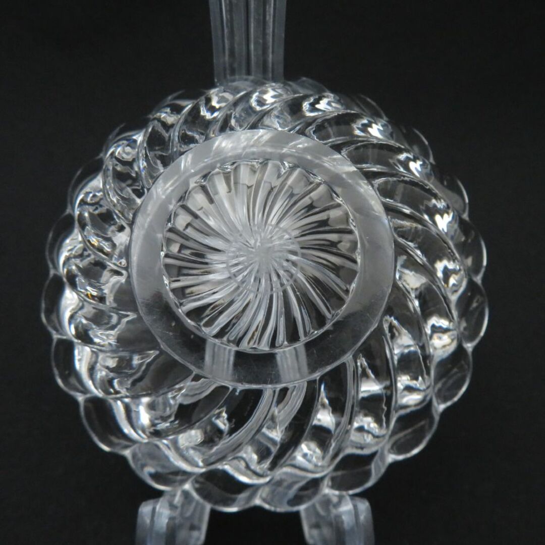 Baccarat - 美品 Baccarat バカラ ボリュート アッシュトレイ Baccarat - 美品 Baccarat バカラ ボリュート アッシュトレイ