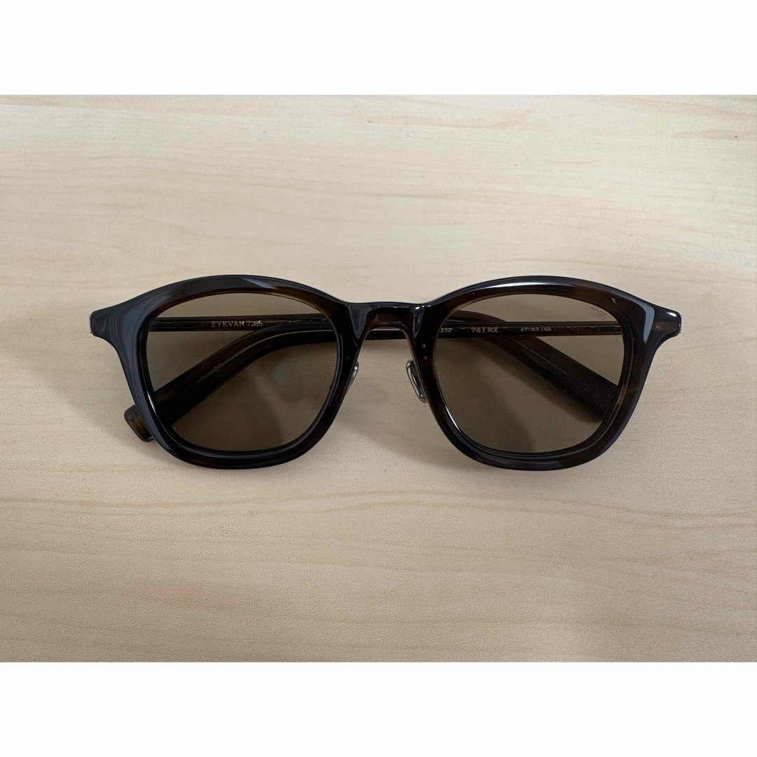 EYEVAN7285 - EYEVAN 7285 741RX フラットレンズの通販 by EYEVAN7285 - EYEVAN 7285 741RX フラットレンズの通販 by