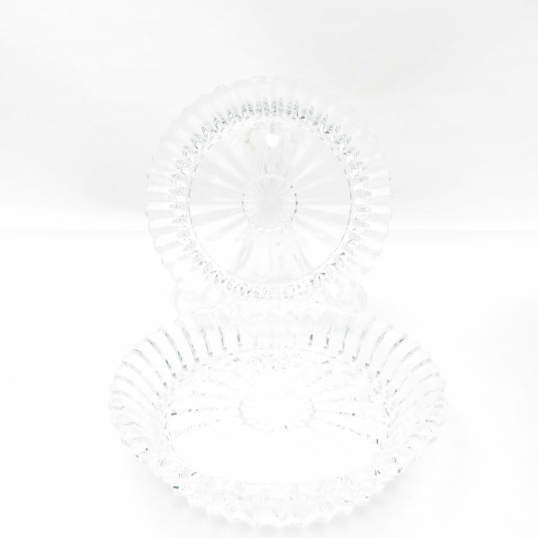 Baccarat - 美品 Baccarat バカラ ミルニュイ ディッシュ 2枚 Baccarat - 美品 Baccarat バカラ ミルニュイ ディッシュ 2枚