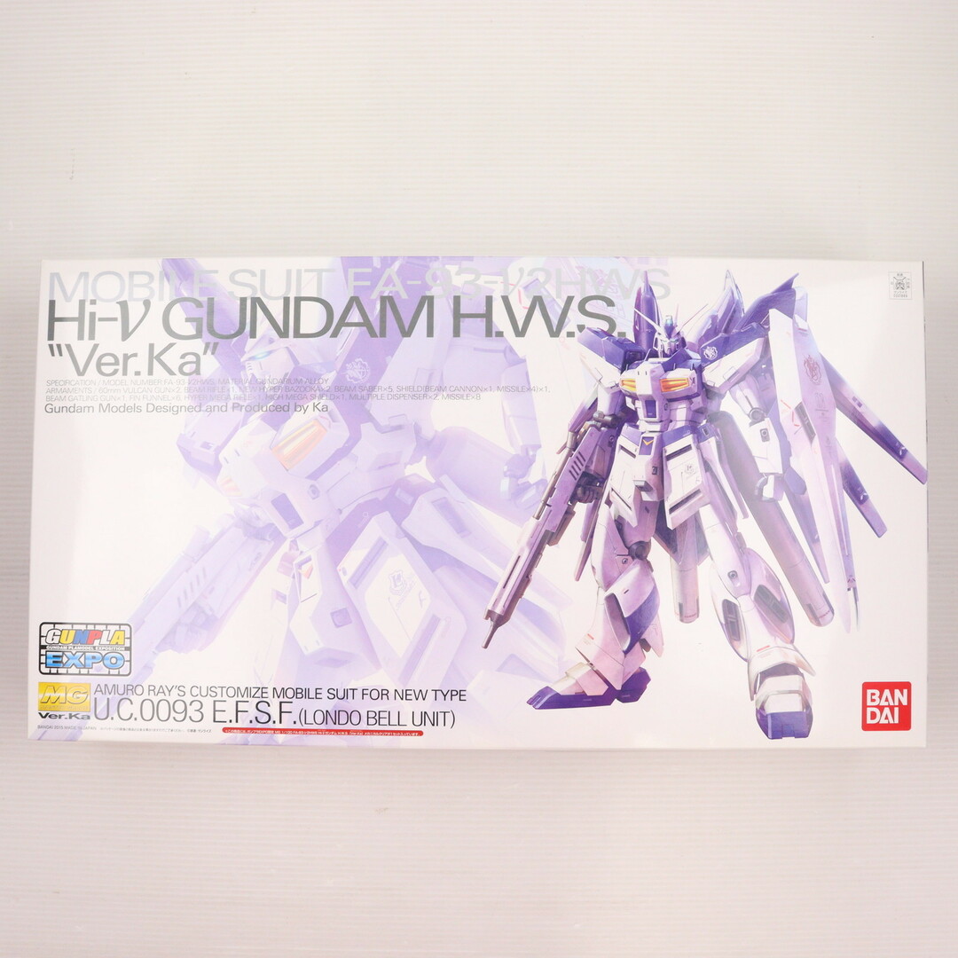 BANDAI - MG 1/100 FA-93-ν2HWS Hi-νガンダム H.W.S. Ver.Ka BANDAI - MG 1/100 FA-93-ν2HWS Hi-νガンダム H.W.S. Ver.Ka