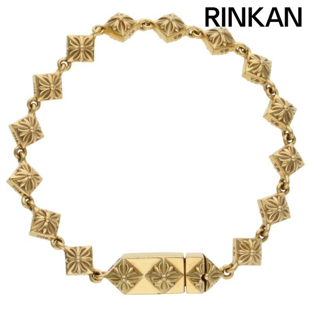 Chrome Hearts - クロムハーツ 22K PYRAMID PLS LNK TINY Chrome Hearts - クロムハーツ 22K PYRAMID PLS LNK TINY