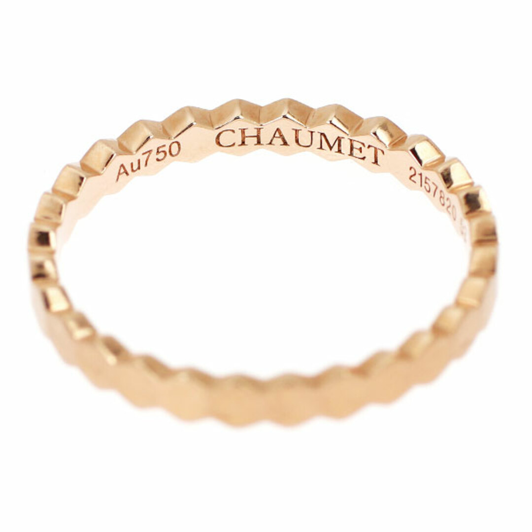 CHAUMET - ショーメ K18PG リング ビーマイラブ ハニカム 53号の CHAUMET - ショーメ K18PG リング ビーマイラブ ハニカム 53号の