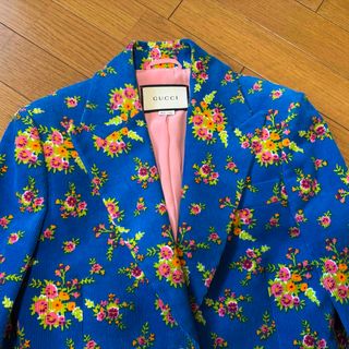 GUCCI - 極美品 グッチ GUCCI ジャケット Gジャガード ハーフ GUCCI - 極美品 グッチ GUCCI ジャケット Gジャガード ハーフ