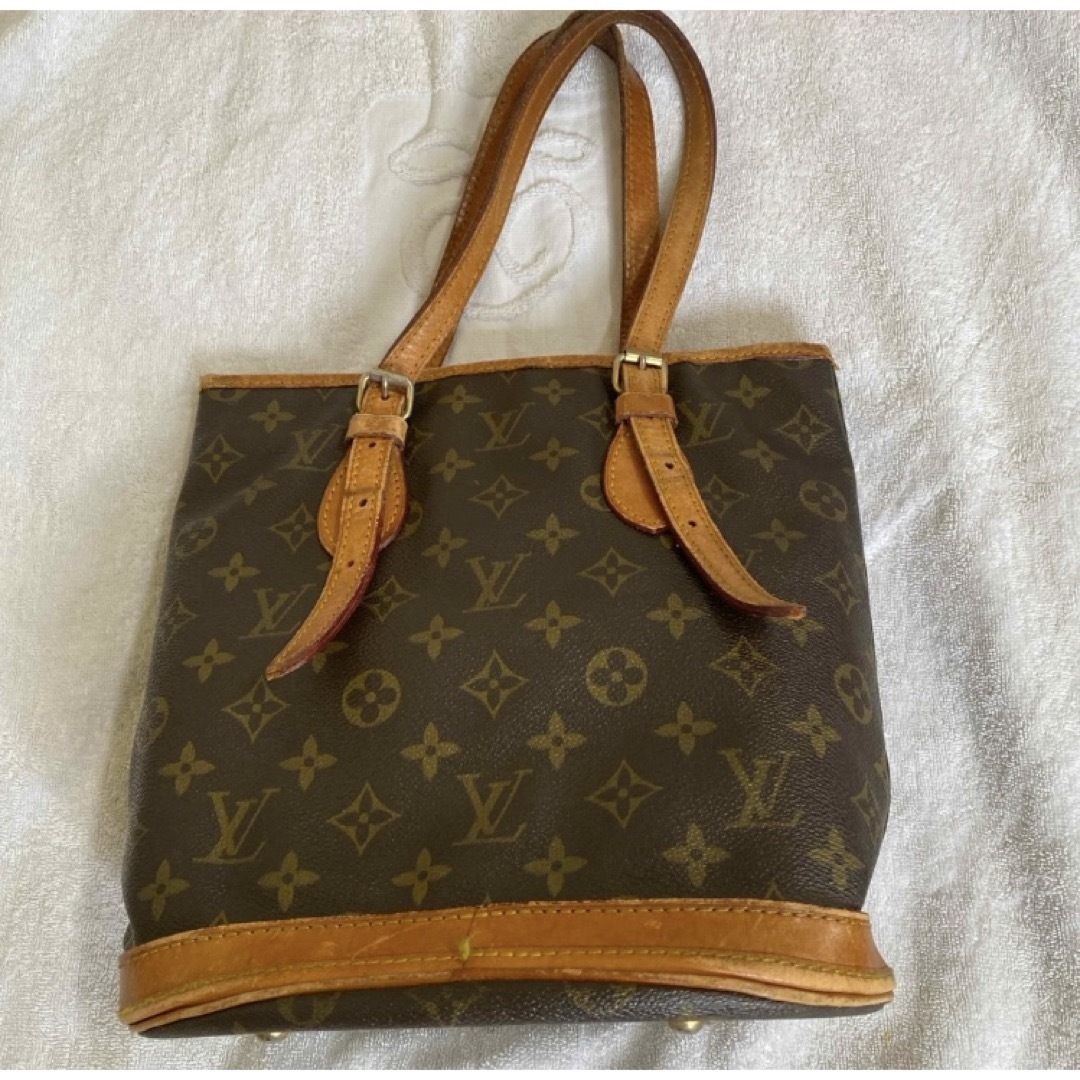 LOUIS VUITTON - ルイヴィトン モノグラム バケットPM トート LOUIS VUITTON - ルイヴィトン モノグラム バケットPM トート