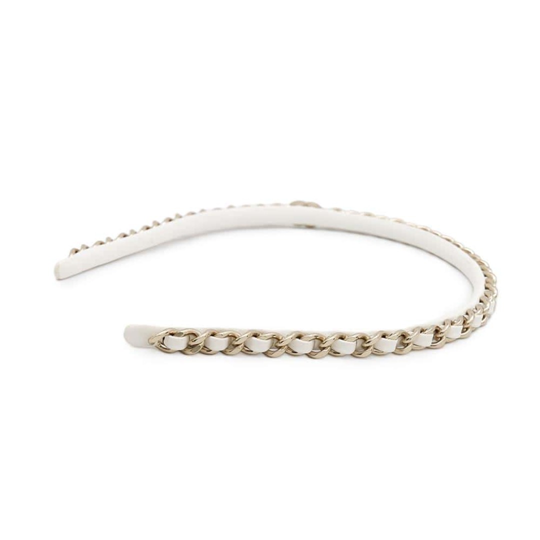 CHANEL - シャネル カチューシャ ココマーク チェーン B22S CHANEL - シャネル カチューシャ ココマーク チェーン B22S