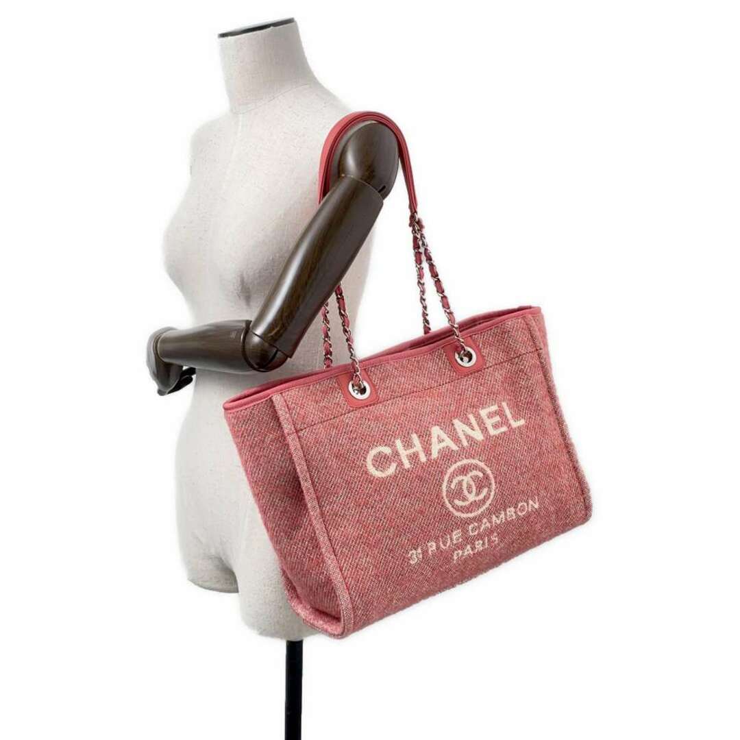 CHANEL - シャネル トートバッグ ドーヴィルライン ミディアム CHANEL - シャネル トートバッグ ドーヴィルライン ミディアム