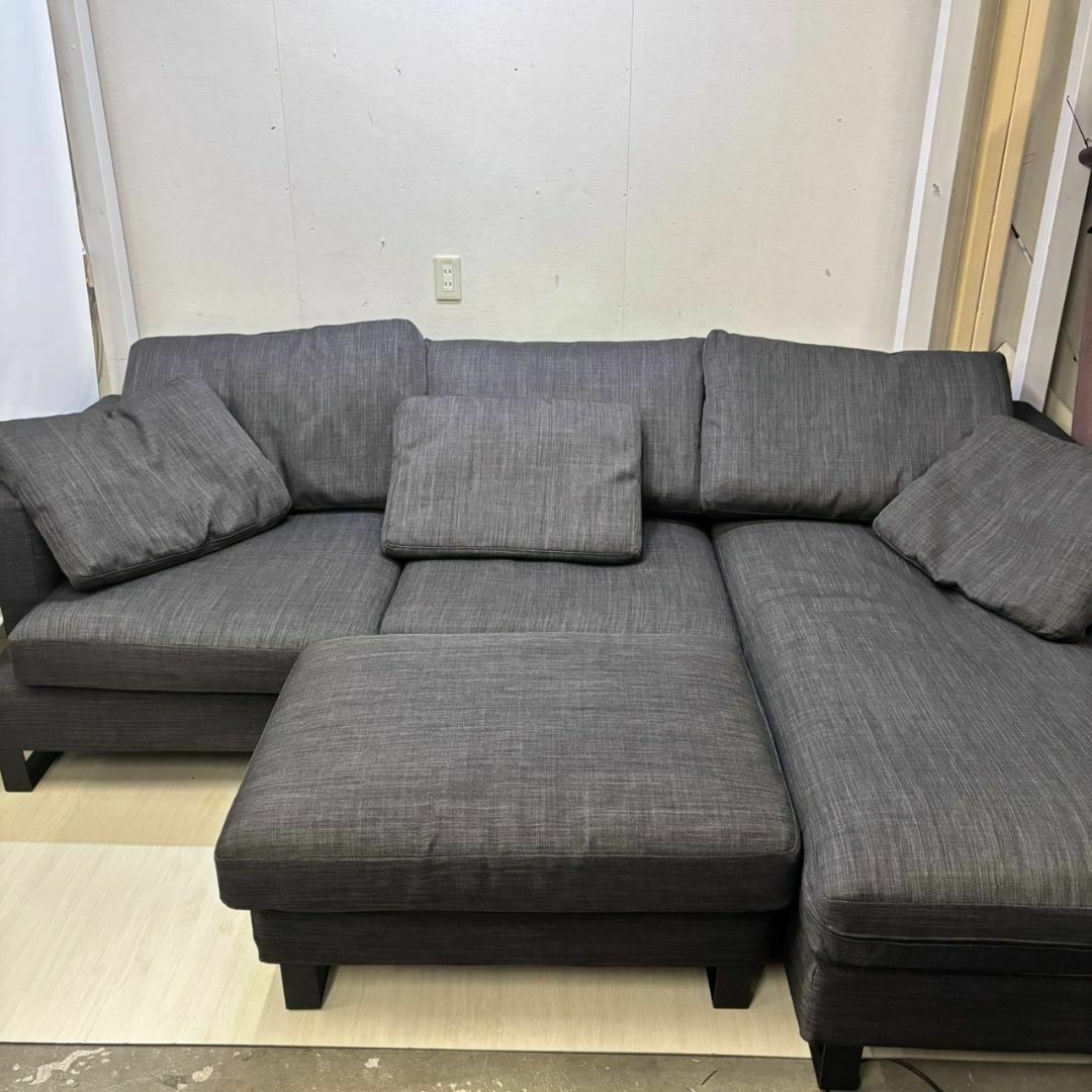 22169 オットマン付き4人掛けカウチソファ 左カウチ の通販 by 22169 オットマン付き4人掛けカウチソファ 左カウチ の通販 by