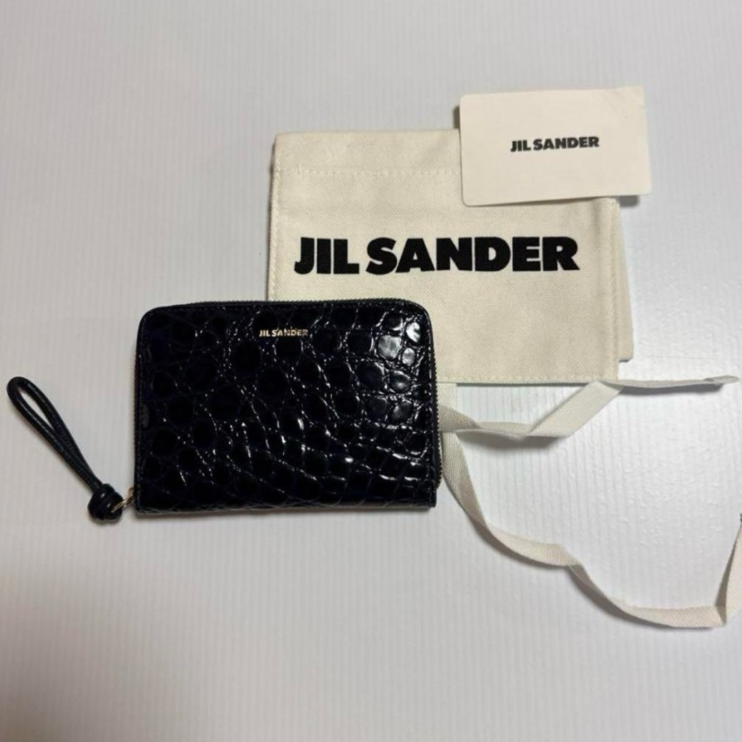 JIL SANDER - ジルサンダーJILSANDERクロコ型押しレザー JIL SANDER - ジルサンダーJILSANDERクロコ型押しレザー