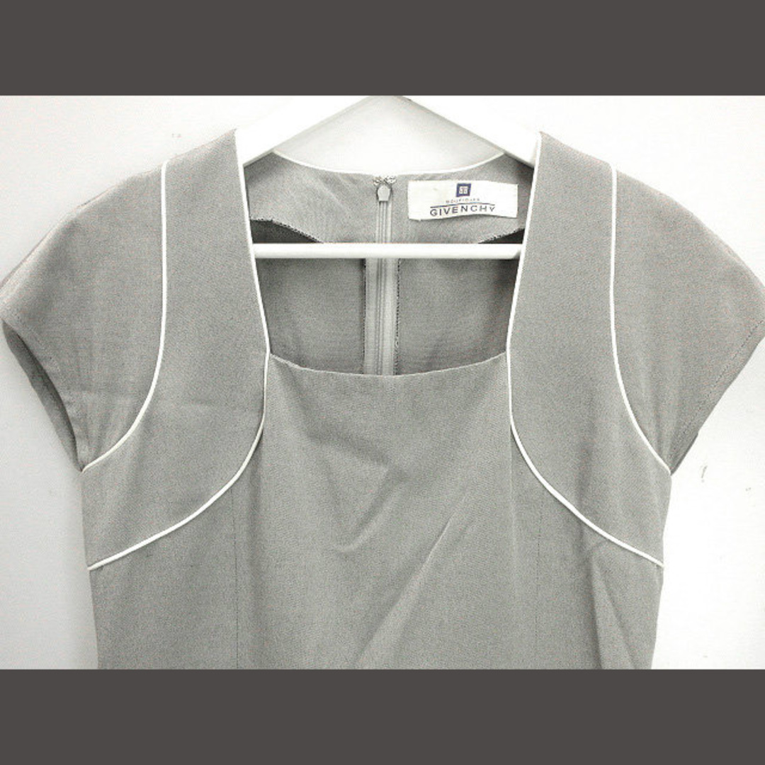 GIVENCHY - GIVENCHY BOUTIQUES ワンピース スクエアネック 38 GIVENCHY - GIVENCHY BOUTIQUES ワンピース スクエアネック 38