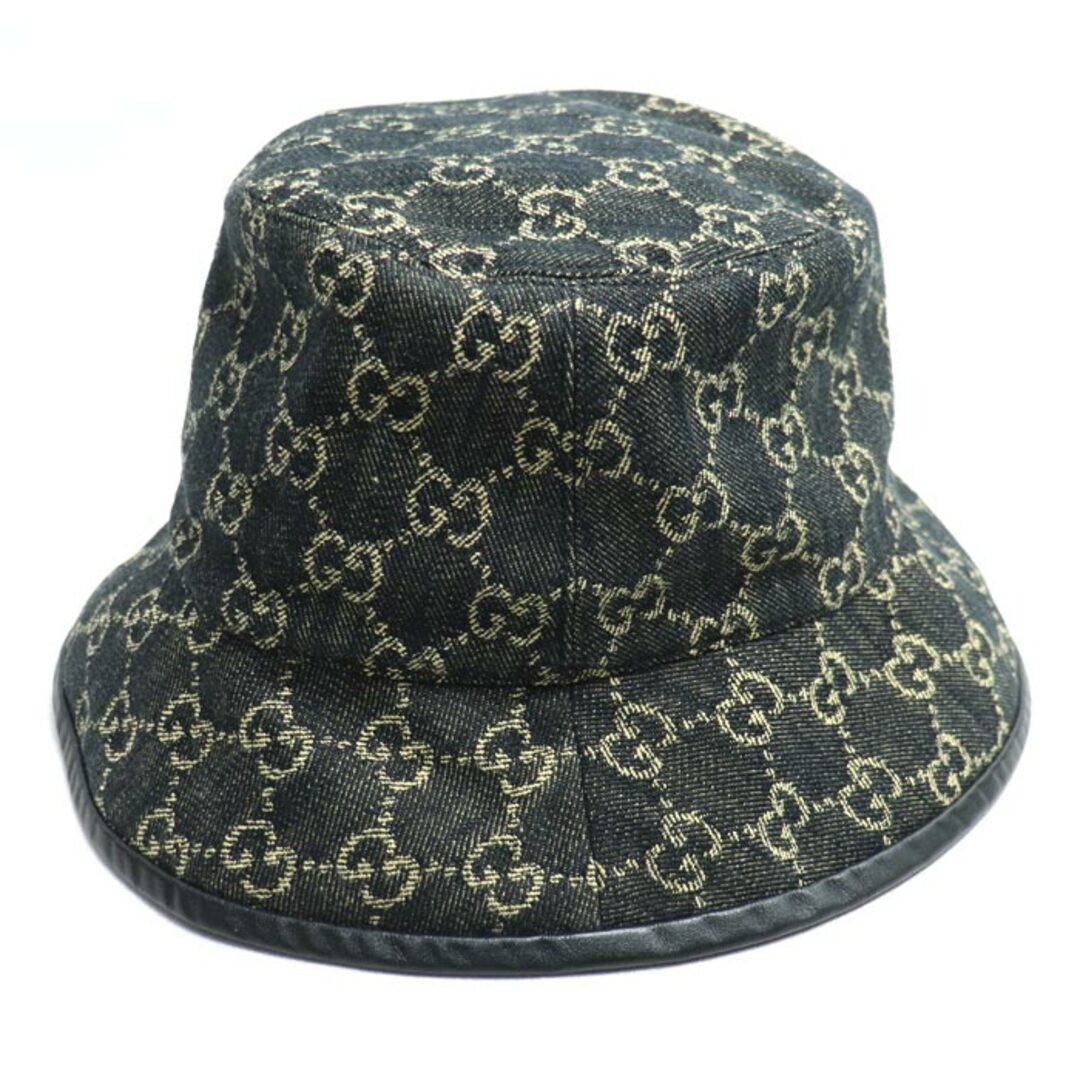 GUCCI - GUCCI グッチ バケットハット ハット ブラック 576371 GUCCI - GUCCI グッチ バケットハット ハット ブラック 576371