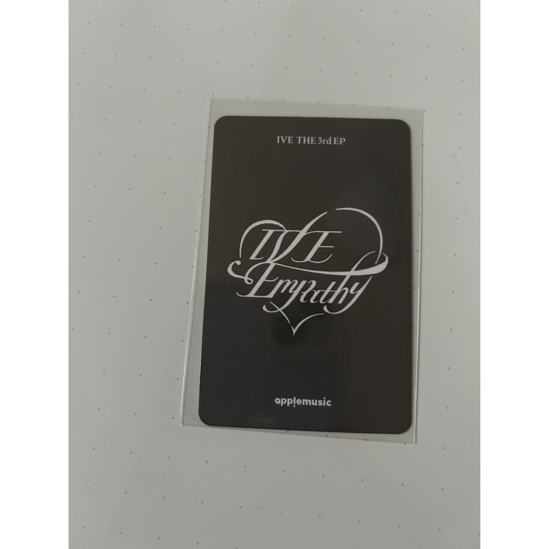 IVE - IVE EMPATHY AppleMusic トレカ ウォニョンの通販 by IVE - IVE EMPATHY AppleMusic トレカ ウォニョンの通販 by