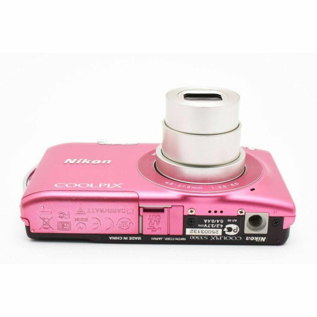 Nikon - ☆大人気外観良好訳あり☆ Nikon COOLPIX S3300 ニコン Nikon - ☆大人気外観良好訳あり☆ Nikon COOLPIX S3300 ニコン